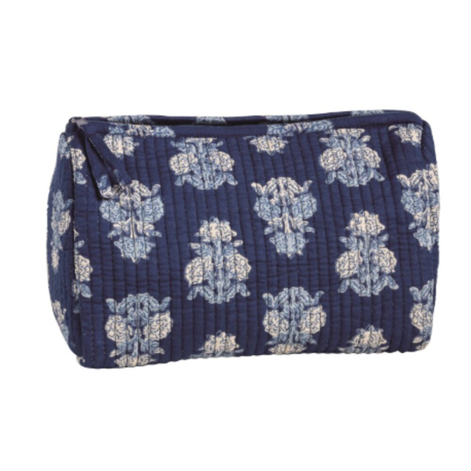 Mud Pie Cornflower Navy Black Print Case