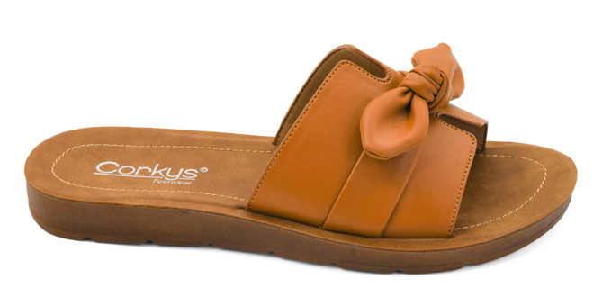 Corkys Too Cute Women’s Slide Sandals - Cognac