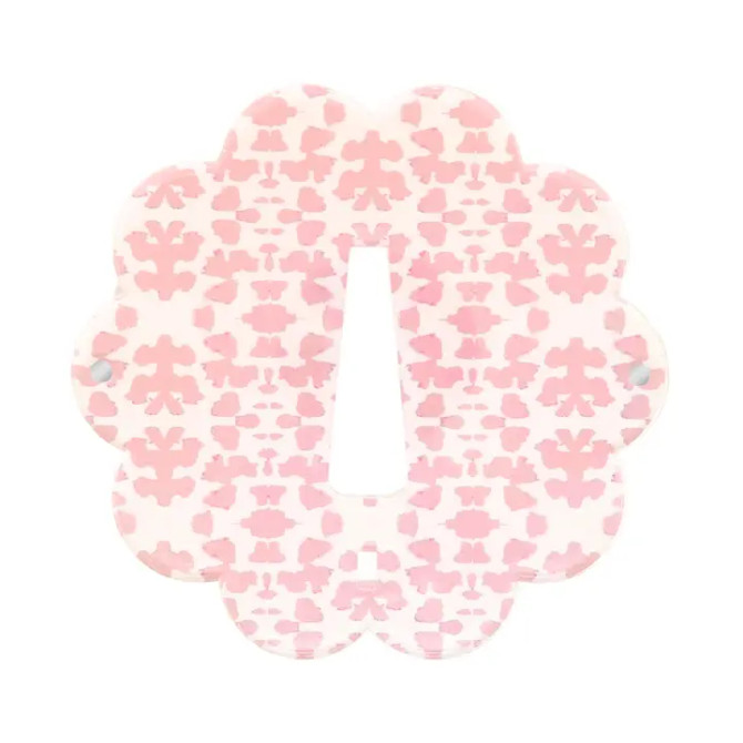 Laura Park Chintz Rose Acrylic Round Picture Frame