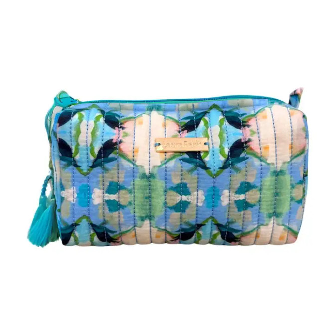 Laura Park Island House Signature Small Cosmetic Bag