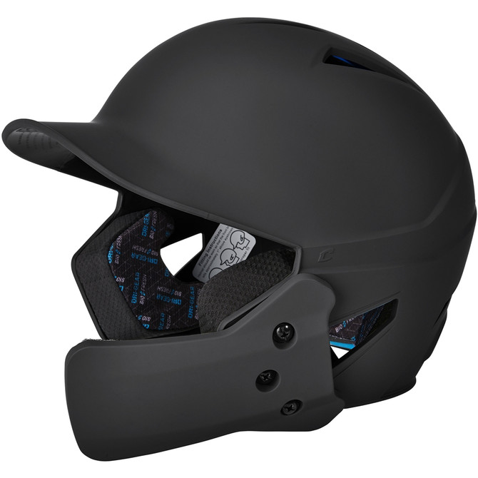 Champro HX Gamer Plus Batting Helmet - Black Jr.