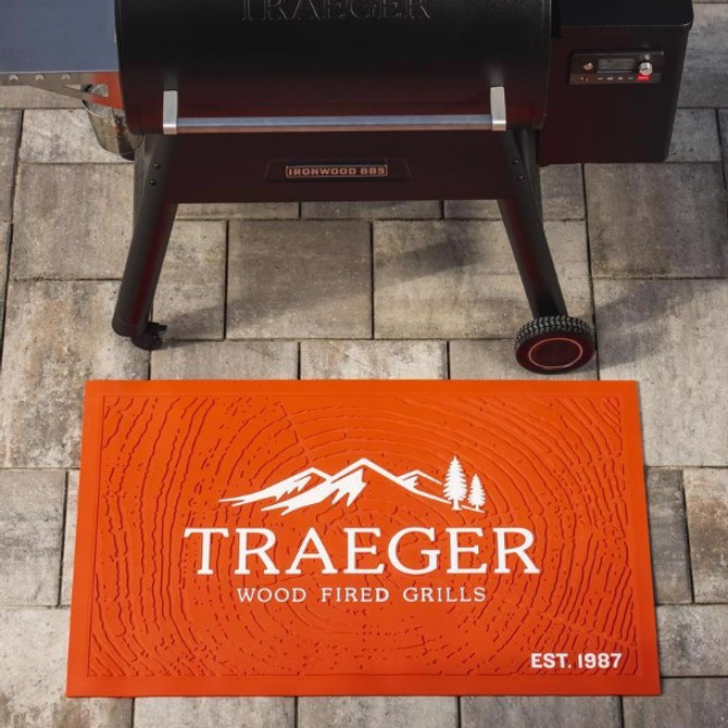 Traeger Grills Polypropylene PVC Grill Mat