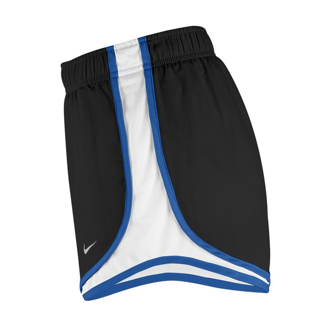 Nike Women's Dry Tempo Running Shorts- Black/White/Game Royal/Wolf Grey