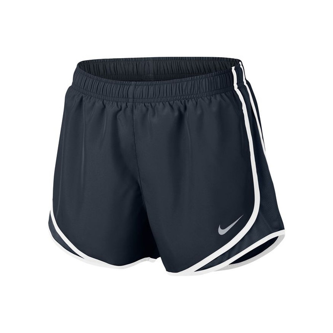 Nike Women's Dry Tempo Running Shorts- Dark Obsidian/Wolf Grey