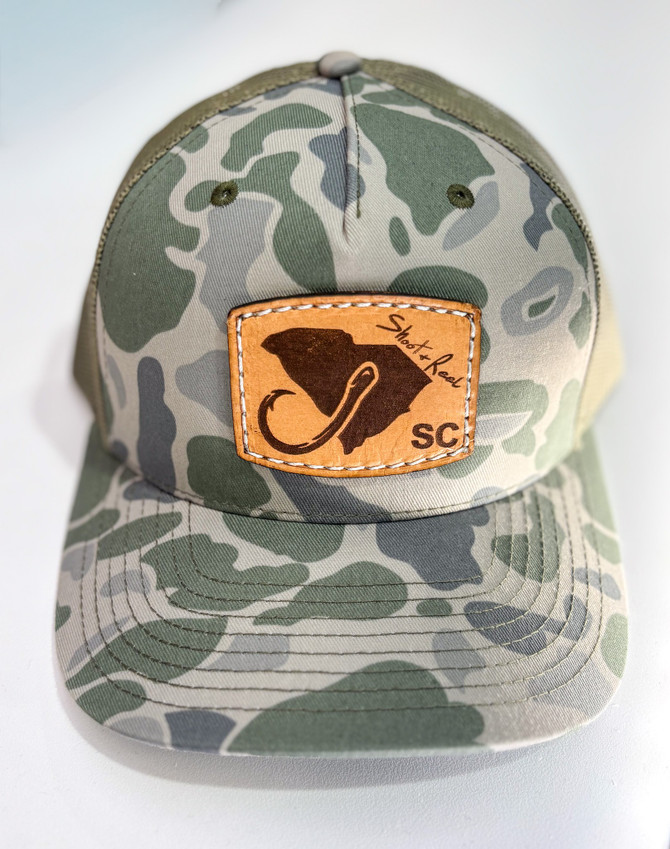Shoot & Reel Men's South Carolina Hook Patch Hat