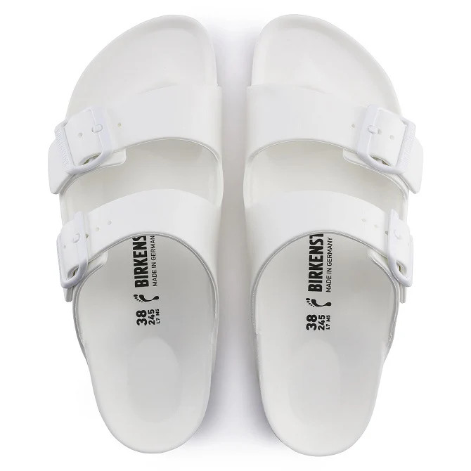 Birkenstock Arizona Essentials EVA Sandals — White
