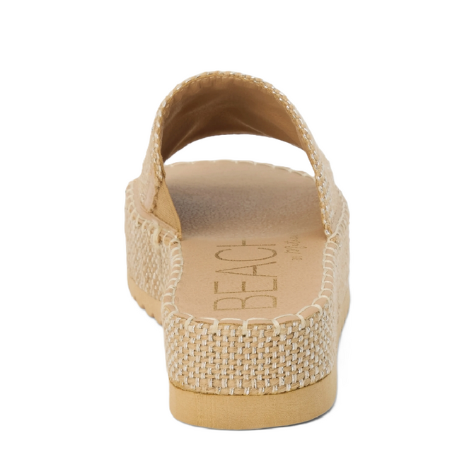 Beach by Matisse Del Mar Platform Sandal - Gold Speckle
