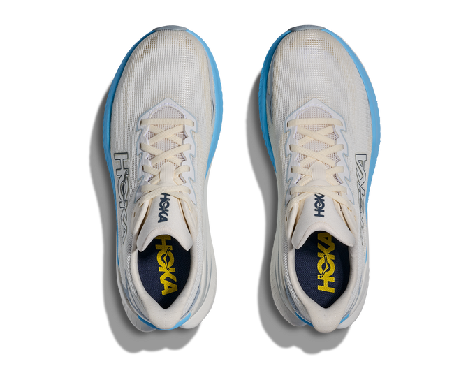 HOKA Mach X 3 Women’s Neutral Plated Running Shoe - White/Alabaster