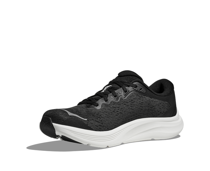 HOKA Solimar 2 Women’s Wide Neutral Everyday Trainer - Black/White