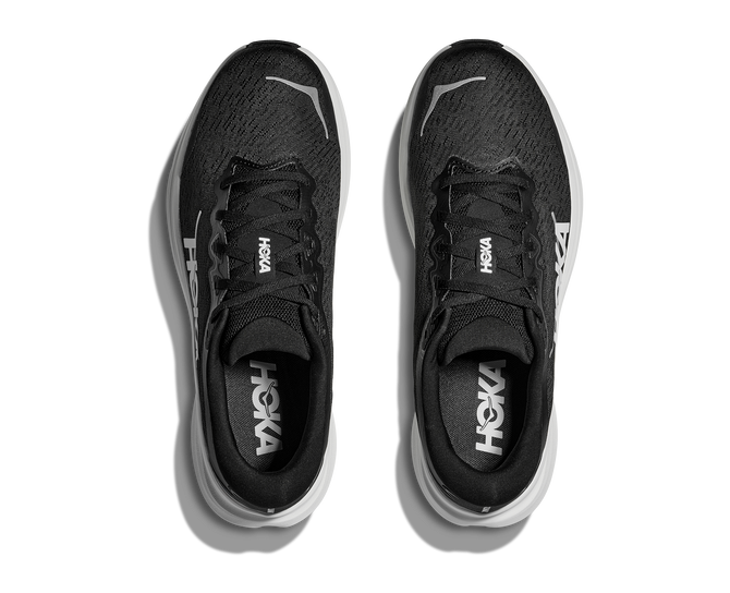 HOKA Solimar 2 Women’s Wide Neutral Everyday Trainer - Black/White