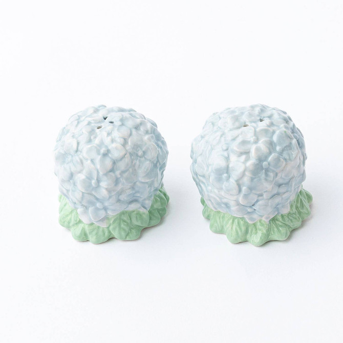 8 Oak Lane Hydrangea Salt & Pepper Shaker Boxed Set
