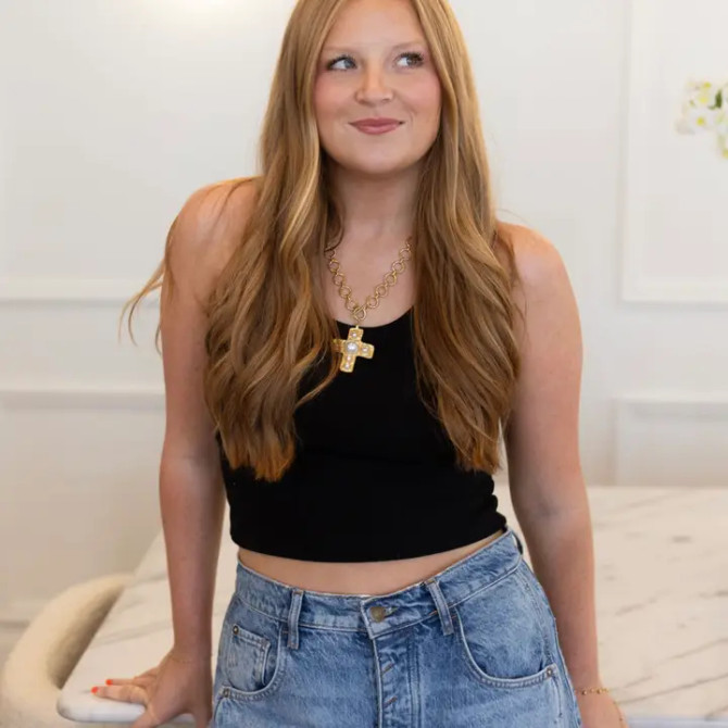 Chansuttpearls Harper Necklace - Gold