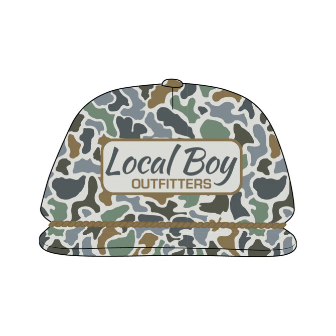 Local Boy Youth Local Insignia Low Profile Rope Hat - Localflage Bluff