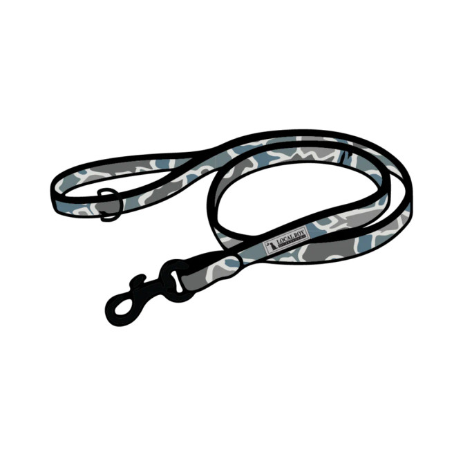 Local Boy Fish Camo Dog Leash