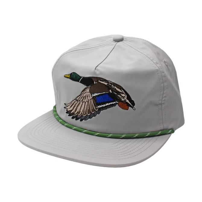 Local Boy Mr. Mallard Low-Profile Rope Hat - Cool Gray