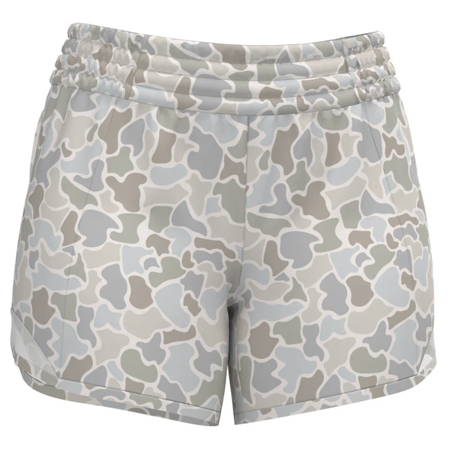 Local Girl Youth Vista Shorts - Forest Camo Saltwater