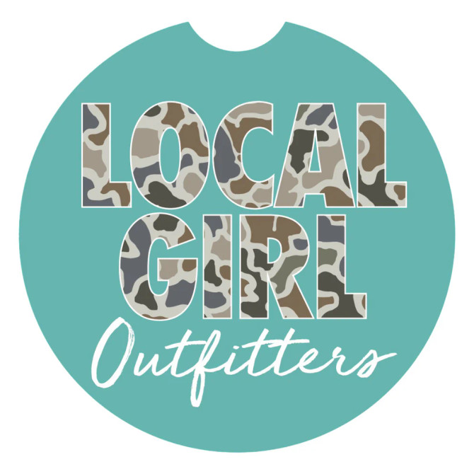 Local Girl Absolut LCF Car Coaster