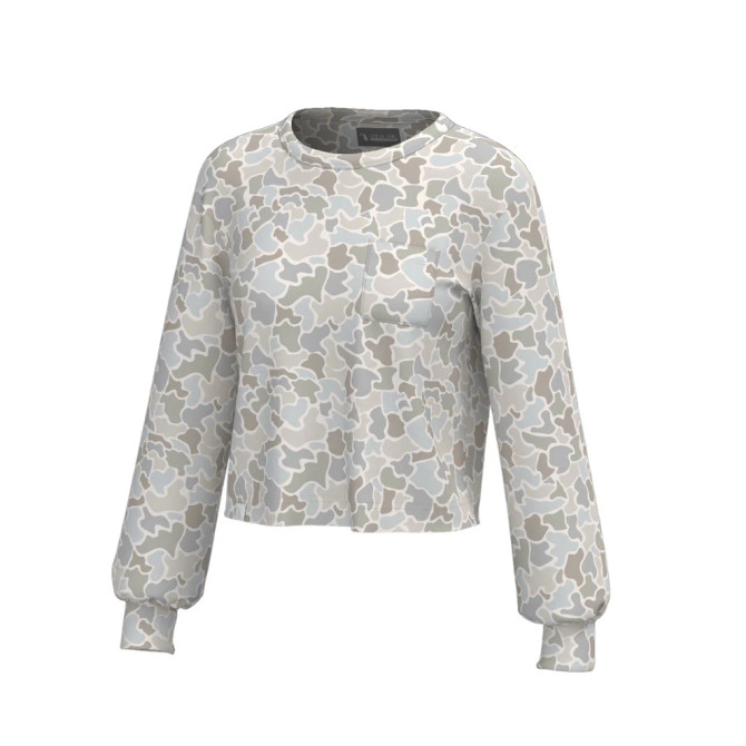 Local Girl Revive 2.0 Crew - Forest Camo Saltwater