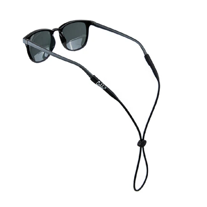 Cablz Skinny Zipz Black Adjustable Eyewear Retainer