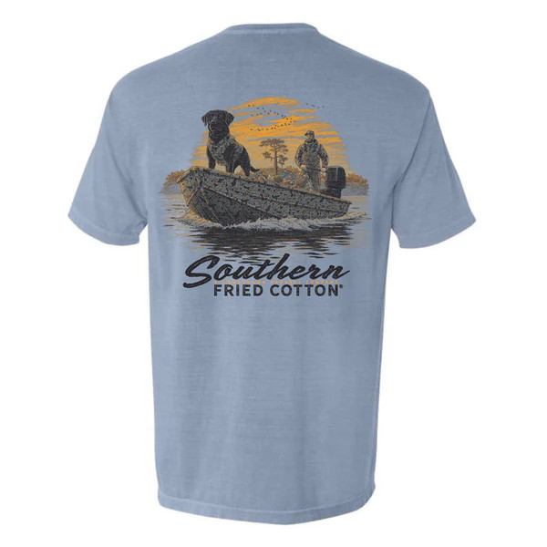Simpson Outfitters Men's Marsh Guide Tee - Ice Blue