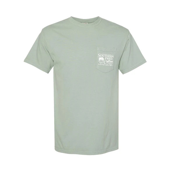 Southern Fired Cotton Men's On the Hunt Tee - Bay
