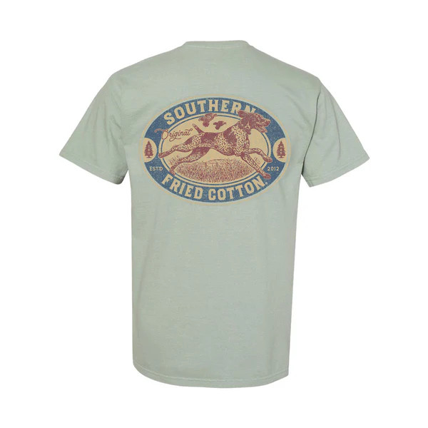 Southern Fired Cotton Men's On the Hunt Tee - Bay