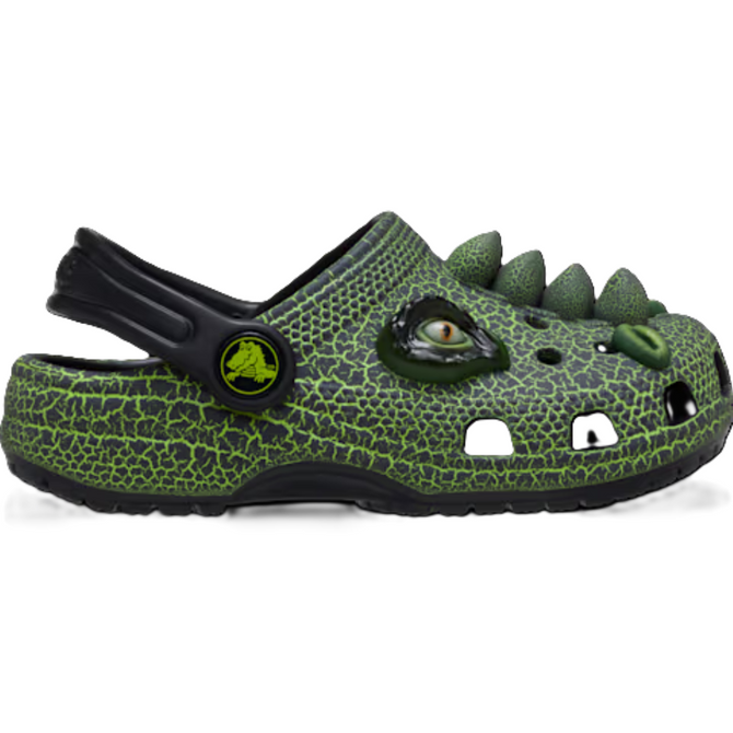Crocs I Am Scary Dino Clog - Black