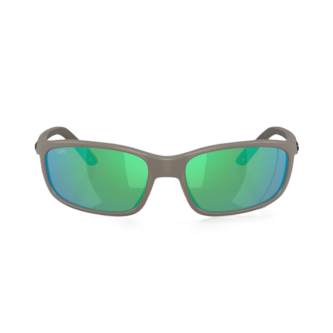 Costa Del Mar Brine II Polarized Sunglasses - Matte Olive Shale/Green Mirror