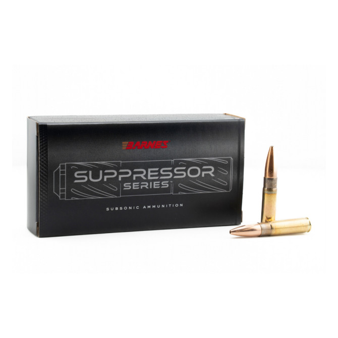 Barnes Ammo Suppressor Series 300 AAC Blk 205gr Sierra Gk