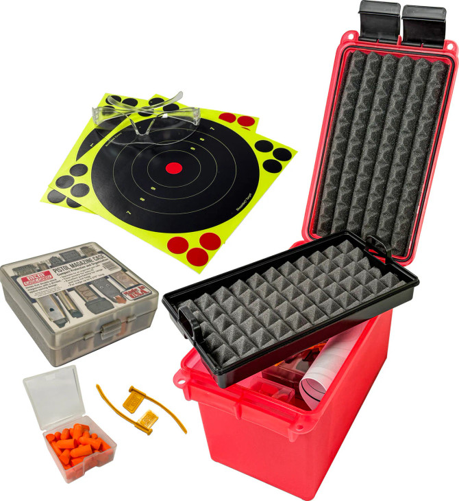MTM Pistol Range Kit-Red