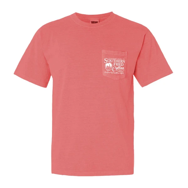 Southern Fried Cotton Men's Surf Club Tee - Watermelon