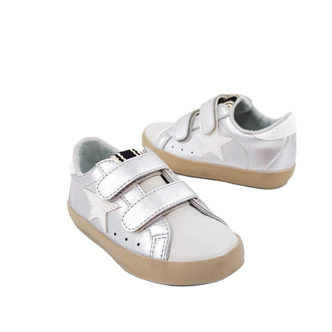 Shu Shop Sunny Mini Toddler Sneaker – Silver Spark