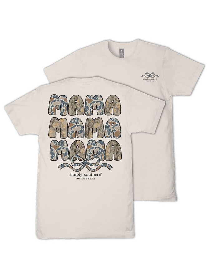 Simply Southern Women's Camo Mama Tee
