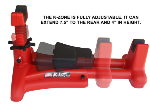 MTM Case-Gard K-Zone Shooting Rest, for rifles, handguns, shotguns