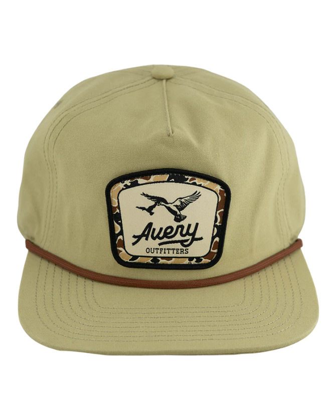 Avery Men's Scripto Patch Hat - Tan
