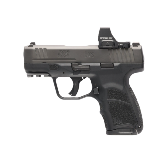HK CC9 3.32" 9MM 10rd/12rd Pistol w/VTX CCW, Black