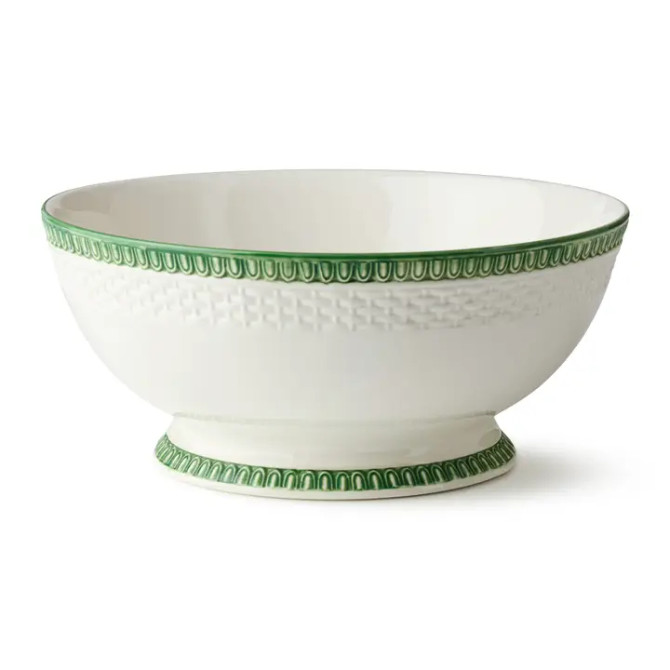 Certified International Le Jardin Embossed Rattan Deep Bowl