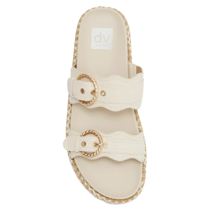 Dolce Vita Serpent Ivory Multi Women's Strappy Sandal