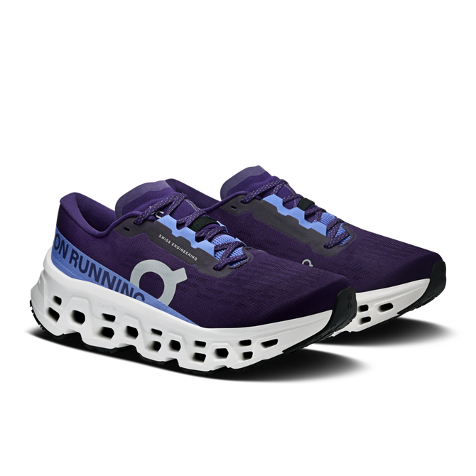 On Running Cloudmonster 3 Women's Running Shoes - Nebula/Ivory