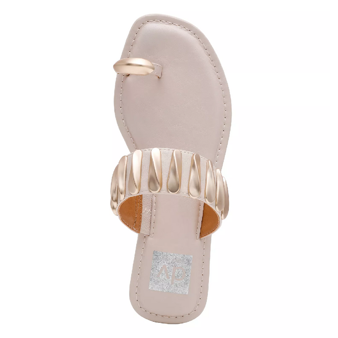 Dolce Vita Jayson Ivory Women's Slide Sandal - Ivory