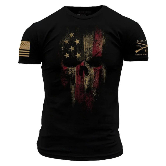 Grunt Style Men's American Reaper 2.0 Tee - Black