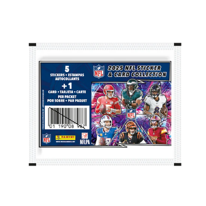 2025 Panini NFL Sticker Bundle Pack