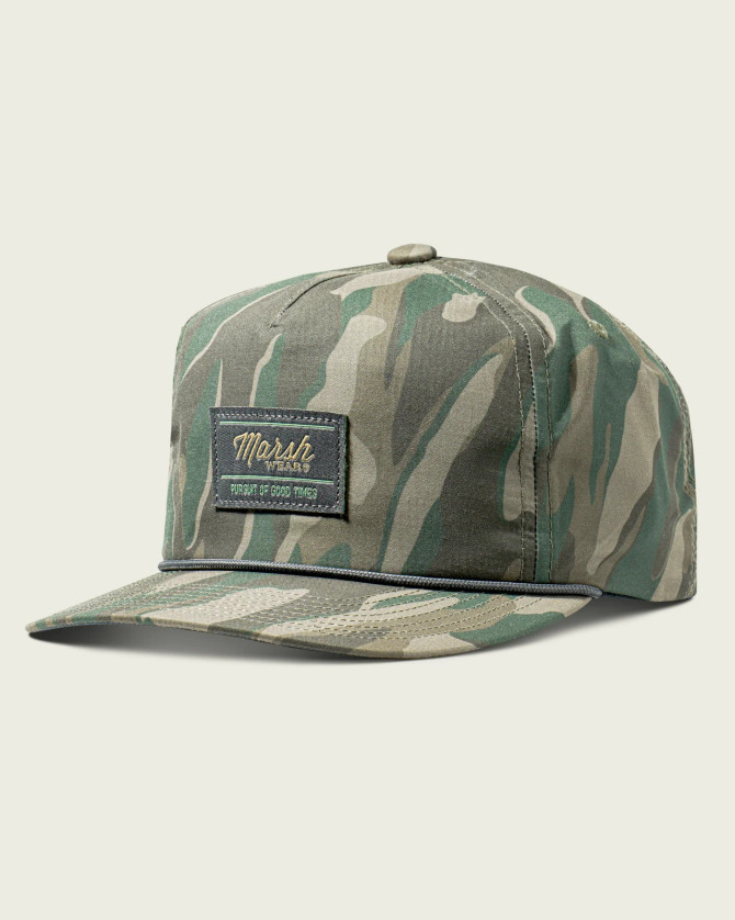 Marsh Wear Men's Top Shelf Hat - Thyme Lowland Camo