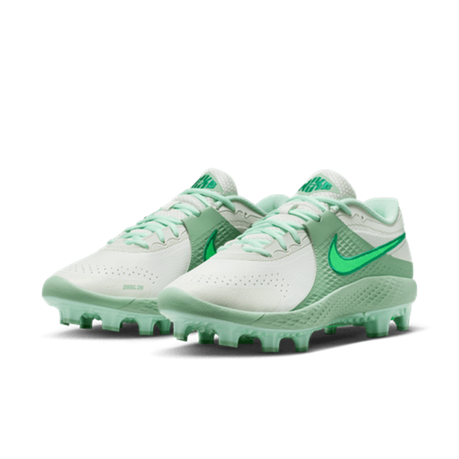 Nike Diamond Gamer MCS Men's Baseball Cleats - Spruce Aura/Electric Green