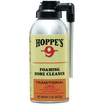 Hoppes Foaming Gun Bore Cleaner 12oz. Bottle
