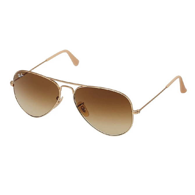 Ray-Ban Aviator Classic – Gold Frame with Crystal Brown Gradient Lenses