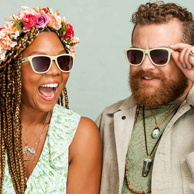 Goodr Dawn of a New Sage Polarized Sunglasses