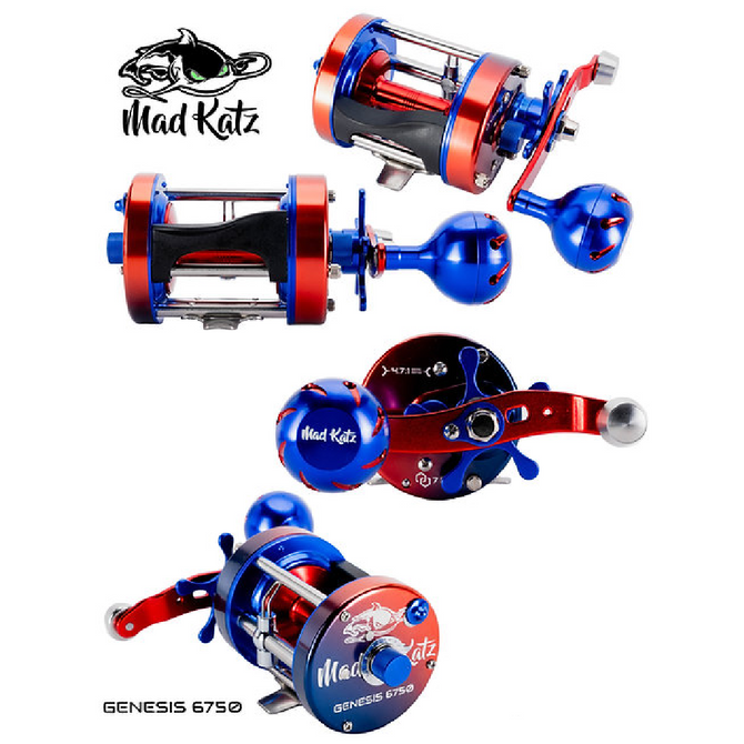 Mad Katz Genesis 6750 Liberty Baitcasting Reel - Right Hand
