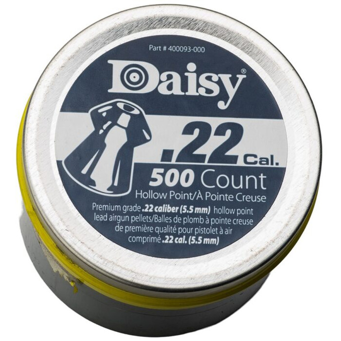 Daisy .22 Caliber PrecisionMax Hollow-Point Pellets, 500-Count