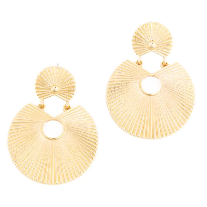 Michelle McDowell Earrings Miles Gold